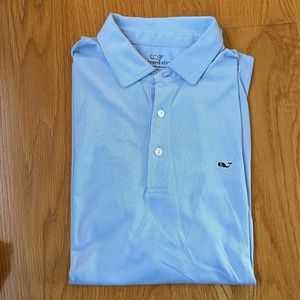 Vineyard Vines Blue Performance Polo - Medium